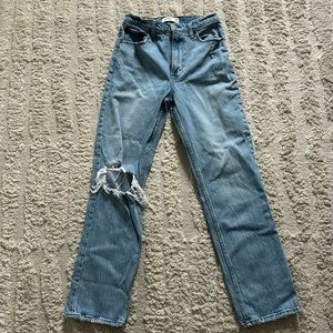 Abercrombie 90s ultra high rise jeans